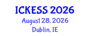 International Conference on Kinesiology, Exercise and Sport Sciences (ICKESS) August 28, 2026 - Dublin, Ireland International Conference on Kinesiology, Exercise and Sport Sciences (ICKESS) August 28, 2026 - Dublin, Ireland