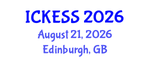 International Conference on Kinesiology, Exercise and Sport Sciences (ICKESS) August 21, 2026 - Edinburgh, United Kingdom International Conference on Kinesiology, Exercise and Sport Sciences (ICKESS) August 21, 2026 - Edinburgh, United Kingdom