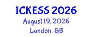 International Conference on Kinesiology, Exercise and Sport Sciences (ICKESS) August 19, 2026 - London, United Kingdom International Conference on Kinesiology, Exercise and Sport Sciences (ICKESS) August 19, 2026 - London, United Kingdom