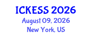 International Conference on Kinesiology, Exercise and Sport Sciences (ICKESS) August 09, 2026 - New York, United States International Conference on Kinesiology, Exercise and Sport Sciences (ICKESS) August 09, 2026 - New York, United States