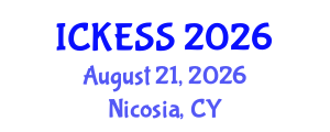 International Conference on Kinesiology, Exercise and Sport Sciences (ICKESS) August 21, 2026 - Nicosia, Cyprus International Conference on Kinesiology, Exercise and Sport Sciences (ICKESS) August 21, 2026 - Nicosia, Cyprus