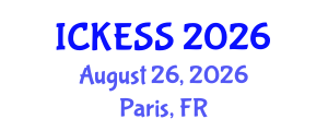 International Conference on Kinesiology, Exercise and Sport Sciences (ICKESS) August 26, 2026 - Paris, France