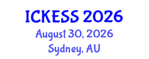 International Conference on Kinesiology, Exercise and Sport Sciences (ICKESS) August 30, 2026 - Sydney, Australia International Conference on Kinesiology, Exercise and Sport Sciences (ICKESS) August 30, 2026 - Sydney, Australia