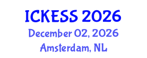International Conference on Kinesiology, Exercise and Sport Sciences (ICKESS) December 02, 2026 - Amsterdam, Netherlands