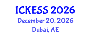 International Conference on Kinesiology, Exercise and Sport Sciences (ICKESS) December 20, 2026 - Dubai, United Arab Emirates International Conference on Kinesiology, Exercise and Sport Sciences (ICKESS) December 20, 2026 - Dubai, United Arab Emirates