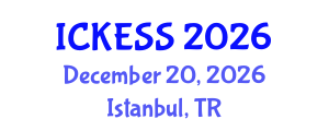 International Conference on Kinesiology, Exercise and Sport Sciences (ICKESS) December 20, 2026 - Istanbul, Turkey International Conference on Kinesiology, Exercise and Sport Sciences (ICKESS) December 20, 2026 - Istanbul, Turkey