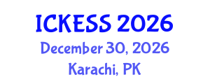 International Conference on Kinesiology, Exercise and Sport Sciences (ICKESS) December 30, 2026 - Karachi, Pakistan