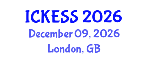 International Conference on Kinesiology, Exercise and Sport Sciences (ICKESS) December 09, 2026 - London, United Kingdom International Conference on Kinesiology, Exercise and Sport Sciences (ICKESS) December 09, 2026 - London, United Kingdom