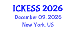 International Conference on Kinesiology, Exercise and Sport Sciences (ICKESS) December 09, 2026 - New York, United States International Conference on Kinesiology, Exercise and Sport Sciences (ICKESS) December 09, 2026 - New York, United States
