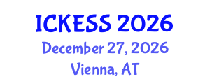 International Conference on Kinesiology, Exercise and Sport Sciences (ICKESS) December 27, 2026 - Vienna, Austria