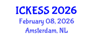 International Conference on Kinesiology, Exercise and Sport Sciences (ICKESS) February 08, 2026 - Amsterdam, Netherlands