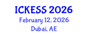 International Conference on Kinesiology, Exercise and Sport Sciences (ICKESS) February 12, 2026 - Dubai, United Arab Emirates International Conference on Kinesiology, Exercise and Sport Sciences (ICKESS) February 12, 2026 - Dubai, United Arab Emirates