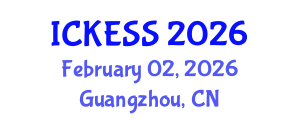 International Conference on Kinesiology, Exercise and Sport Sciences (ICKESS) February 02, 2026 - Guangzhou, China International Conference on Kinesiology, Exercise and Sport Sciences (ICKESS) February 02, 2026 - Guangzhou, China