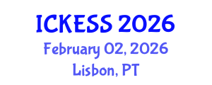 International Conference on Kinesiology, Exercise and Sport Sciences (ICKESS) February 02, 2026 - Lisbon, Portugal International Conference on Kinesiology, Exercise and Sport Sciences (ICKESS) February 02, 2026 - Lisbon, Portugal