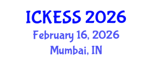 International Conference on Kinesiology, Exercise and Sport Sciences (ICKESS) February 16, 2026 - Mumbai, India International Conference on Kinesiology, Exercise and Sport Sciences (ICKESS) February 16, 2026 - Mumbai, India