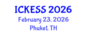 International Conference on Kinesiology, Exercise and Sport Sciences (ICKESS) February 23, 2026 - Phuket, Thailand International Conference on Kinesiology, Exercise and Sport Sciences (ICKESS) February 23, 2026 - Phuket, Thailand