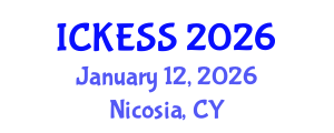 International Conference on Kinesiology, Exercise and Sport Sciences (ICKESS) January 12, 2026 - Nicosia, Cyprus International Conference on Kinesiology, Exercise and Sport Sciences (ICKESS) January 12, 2026 - Nicosia, Cyprus