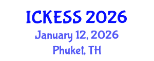International Conference on Kinesiology, Exercise and Sport Sciences (ICKESS) January 12, 2026 - Phuket, Thailand International Conference on Kinesiology, Exercise and Sport Sciences (ICKESS) January 12, 2026 - Phuket, Thailand