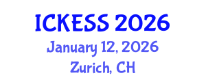 International Conference on Kinesiology, Exercise and Sport Sciences (ICKESS) January 12, 2026 - Zurich, Switzerland International Conference on Kinesiology, Exercise and Sport Sciences (ICKESS) January 12, 2026 - Zurich, Switzerland