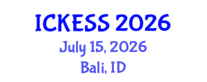 International Conference on Kinesiology, Exercise and Sport Sciences (ICKESS) July 15, 2026 - Bali, Indonesia International Conference on Kinesiology, Exercise and Sport Sciences (ICKESS) July 15, 2026 - Bali, Indonesia