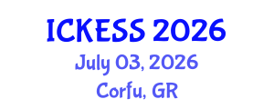International Conference on Kinesiology, Exercise and Sport Sciences (ICKESS) July 03, 2026 - Corfu, Greece International Conference on Kinesiology, Exercise and Sport Sciences (ICKESS) July 03, 2026 - Corfu, Greece