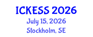 International Conference on Kinesiology, Exercise and Sport Sciences (ICKESS) July 15, 2026 - Stockholm, Sweden International Conference on Kinesiology, Exercise and Sport Sciences (ICKESS) July 15, 2026 - Stockholm, Sweden
