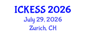 International Conference on Kinesiology, Exercise and Sport Sciences (ICKESS) July 29, 2026 - Zurich, Switzerland International Conference on Kinesiology, Exercise and Sport Sciences (ICKESS) July 29, 2026 - Zurich, Switzerland