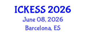 International Conference on Kinesiology, Exercise and Sport Sciences (ICKESS) June 08, 2026 - Barcelona, Spain