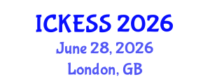 International Conference on Kinesiology, Exercise and Sport Sciences (ICKESS) June 28, 2026 - London, United Kingdom