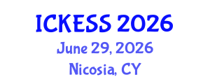 International Conference on Kinesiology, Exercise and Sport Sciences (ICKESS) June 29, 2026 - Nicosia, Cyprus International Conference on Kinesiology, Exercise and Sport Sciences (ICKESS) June 29, 2026 - Nicosia, Cyprus