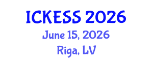 International Conference on Kinesiology, Exercise and Sport Sciences (ICKESS) June 15, 2026 - Riga, Latvia International Conference on Kinesiology, Exercise and Sport Sciences (ICKESS) June 15, 2026 - Riga, Latvia