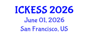 International Conference on Kinesiology, Exercise and Sport Sciences (ICKESS) June 01, 2026 - San Francisco, United States International Conference on Kinesiology, Exercise and Sport Sciences (ICKESS) June 01, 2026 - San Francisco, United States