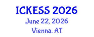 International Conference on Kinesiology, Exercise and Sport Sciences (ICKESS) June 22, 2026 - Vienna, Austria International Conference on Kinesiology, Exercise and Sport Sciences (ICKESS) June 22, 2026 - Vienna, Austria
