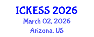 International Conference on Kinesiology, Exercise and Sport Sciences (ICKESS) March 02, 2026 - Arizona, United States International Conference on Kinesiology, Exercise and Sport Sciences (ICKESS) March 02, 2026 - Arizona, United States