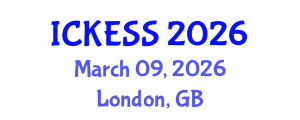 International Conference on Kinesiology, Exercise and Sport Sciences (ICKESS) March 09, 2026 - London, United Kingdom International Conference on Kinesiology, Exercise and Sport Sciences (ICKESS) March 09, 2026 - London, United Kingdom