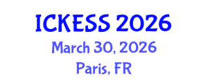 International Conference on Kinesiology, Exercise and Sport Sciences (ICKESS) March 30, 2026 - Paris, France International Conference on Kinesiology, Exercise and Sport Sciences (ICKESS) March 30, 2026 - Paris, France
