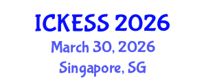 International Conference on Kinesiology, Exercise and Sport Sciences (ICKESS) March 30, 2026 - Singapore, Singapore International Conference on Kinesiology, Exercise and Sport Sciences (ICKESS) March 30, 2026 - Singapore, Singapore