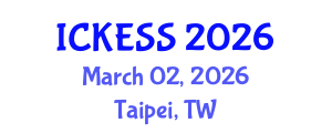 International Conference on Kinesiology, Exercise and Sport Sciences (ICKESS) March 02, 2026 - Taipei, Taiwan International Conference on Kinesiology, Exercise and Sport Sciences (ICKESS) March 02, 2026 - Taipei, Taiwan