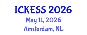 International Conference on Kinesiology, Exercise and Sport Sciences (ICKESS) May 11, 2026 - Amsterdam, Netherlands International Conference on Kinesiology, Exercise and Sport Sciences (ICKESS) May 11, 2026 - Amsterdam, Netherlands
