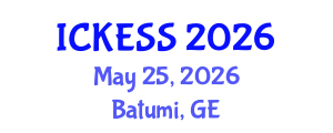 International Conference on Kinesiology, Exercise and Sport Sciences (ICKESS) May 25, 2026 - Batumi, Georgia International Conference on Kinesiology, Exercise and Sport Sciences (ICKESS) May 25, 2026 - Batumi, Georgia