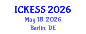 International Conference on Kinesiology, Exercise and Sport Sciences (ICKESS) May 18, 2026 - Berlin, Germany International Conference on Kinesiology, Exercise and Sport Sciences (ICKESS) May 18, 2026 - Berlin, Germany