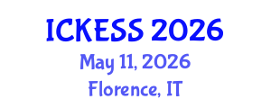 International Conference on Kinesiology, Exercise and Sport Sciences (ICKESS) May 11, 2026 - Florence, Italy International Conference on Kinesiology, Exercise and Sport Sciences (ICKESS) May 11, 2026 - Florence, Italy