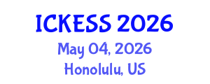 International Conference on Kinesiology, Exercise and Sport Sciences (ICKESS) May 04, 2026 - Honolulu, United States International Conference on Kinesiology, Exercise and Sport Sciences (ICKESS) May 04, 2026 - Honolulu, United States