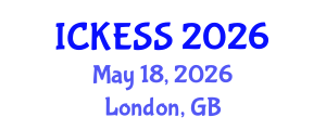 International Conference on Kinesiology, Exercise and Sport Sciences (ICKESS) May 18, 2026 - London, United Kingdom International Conference on Kinesiology, Exercise and Sport Sciences (ICKESS) May 18, 2026 - London, United Kingdom