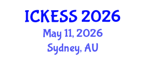 International Conference on Kinesiology, Exercise and Sport Sciences (ICKESS) May 11, 2026 - Sydney, Australia International Conference on Kinesiology, Exercise and Sport Sciences (ICKESS) May 11, 2026 - Sydney, Australia