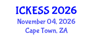International Conference on Kinesiology, Exercise and Sport Sciences (ICKESS) November 04, 2026 - Cape Town, South Africa International Conference on Kinesiology, Exercise and Sport Sciences (ICKESS) November 04, 2026 - Cape Town, South Africa