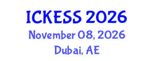 International Conference on Kinesiology, Exercise and Sport Sciences (ICKESS) November 08, 2026 - Dubai, United Arab Emirates International Conference on Kinesiology, Exercise and Sport Sciences (ICKESS) November 08, 2026 - Dubai, United Arab Emirates