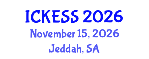 International Conference on Kinesiology, Exercise and Sport Sciences (ICKESS) November 15, 2026 - Jeddah, Saudi Arabia
