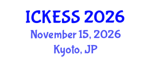International Conference on Kinesiology, Exercise and Sport Sciences (ICKESS) November 15, 2026 - Kyoto, Japan