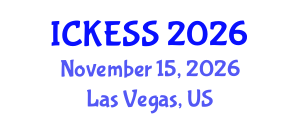 International Conference on Kinesiology, Exercise and Sport Sciences (ICKESS) November 15, 2026 - Las Vegas, United States International Conference on Kinesiology, Exercise and Sport Sciences (ICKESS) November 15, 2026 - Las Vegas, United States
